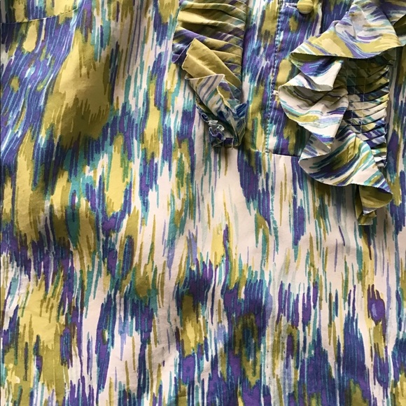 Kenar silk blouse sleeveless L - Picture 3 of 6